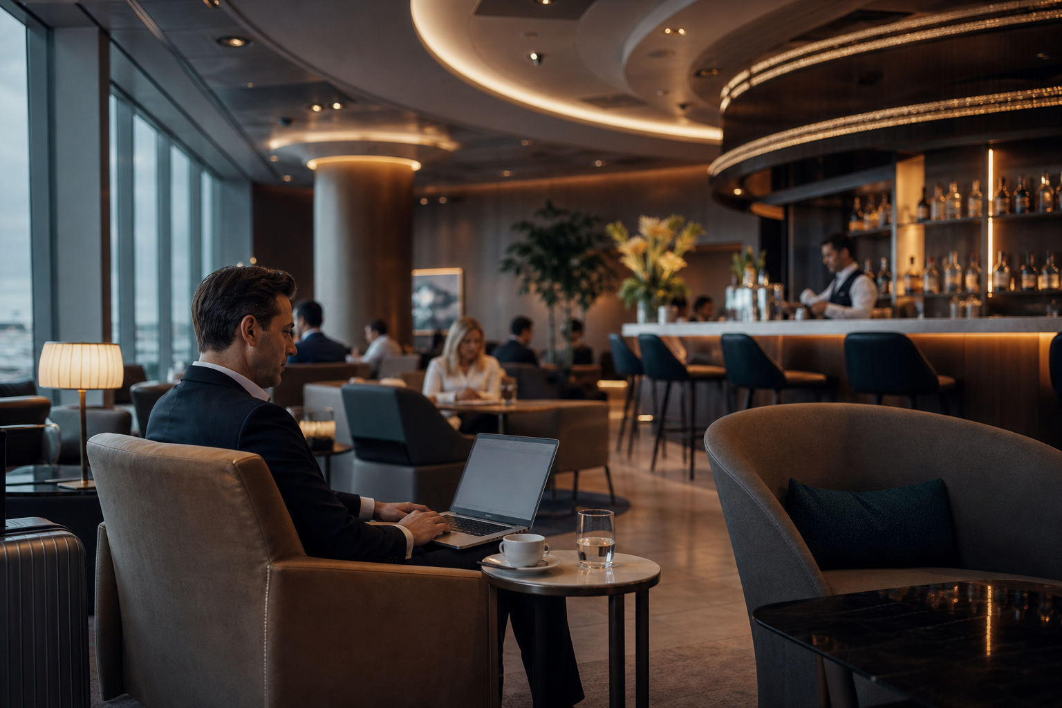 Inside the Luxury Lounge Wars: Amex and Chase Expand Beyond Airports